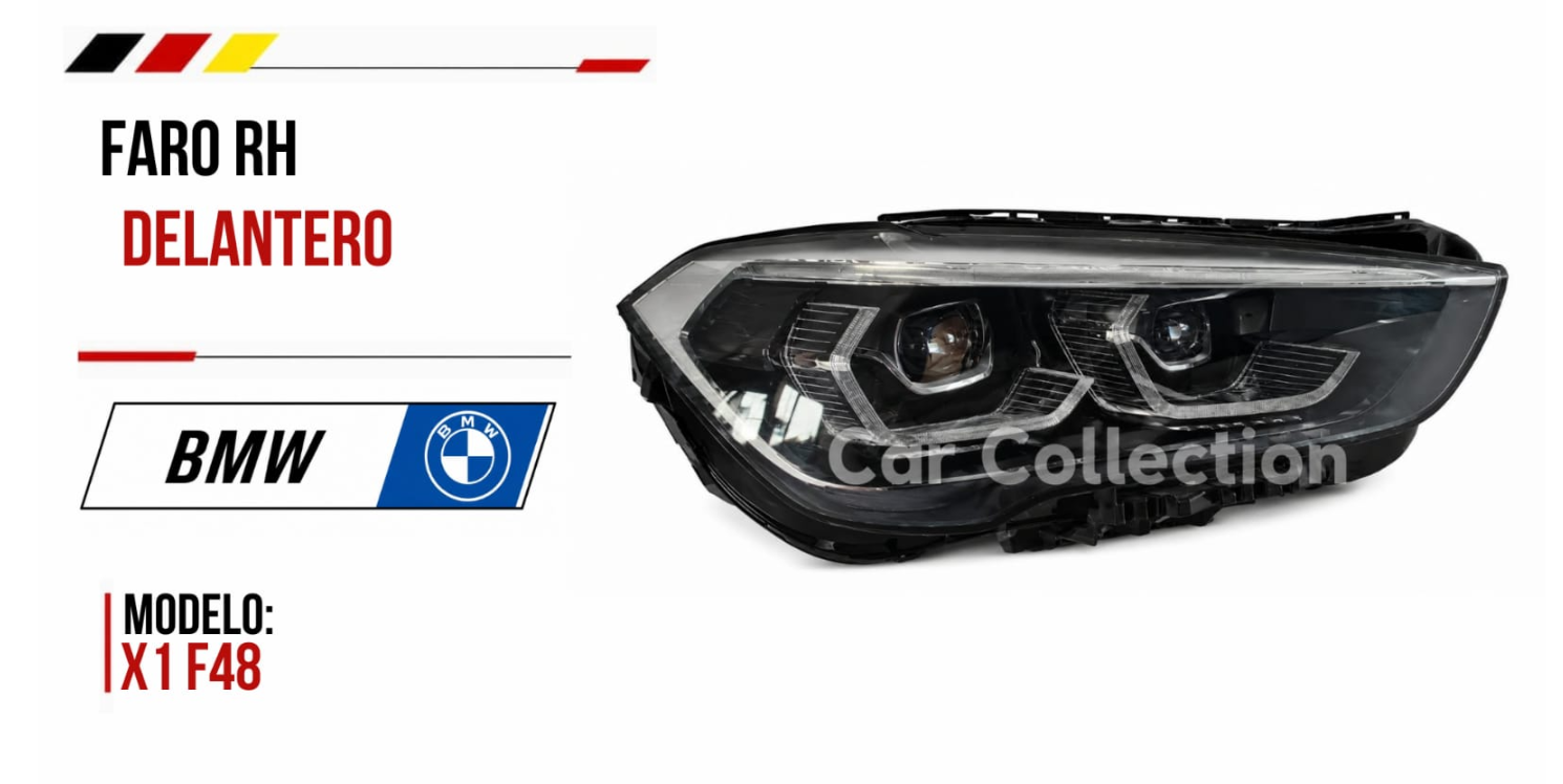 FARO DELANTERO RH, BMW X1 F48, 2019 #63115A0117202