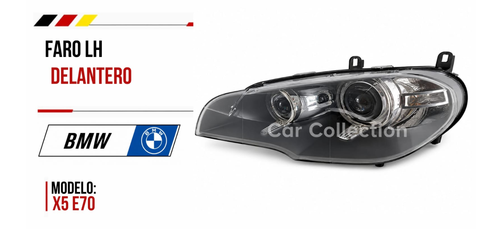FARO DELANTERO LH, BMW,X5 E70,2012 #7221891