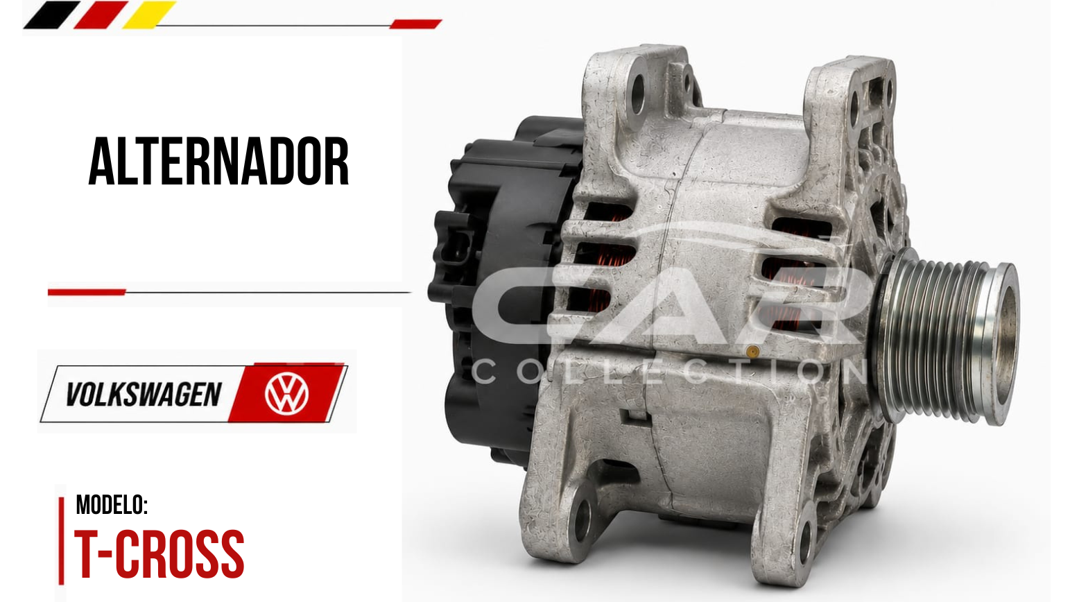 ALTERNADOR, VOLKSWAGEN TCROSS,2020-2025 #2715964