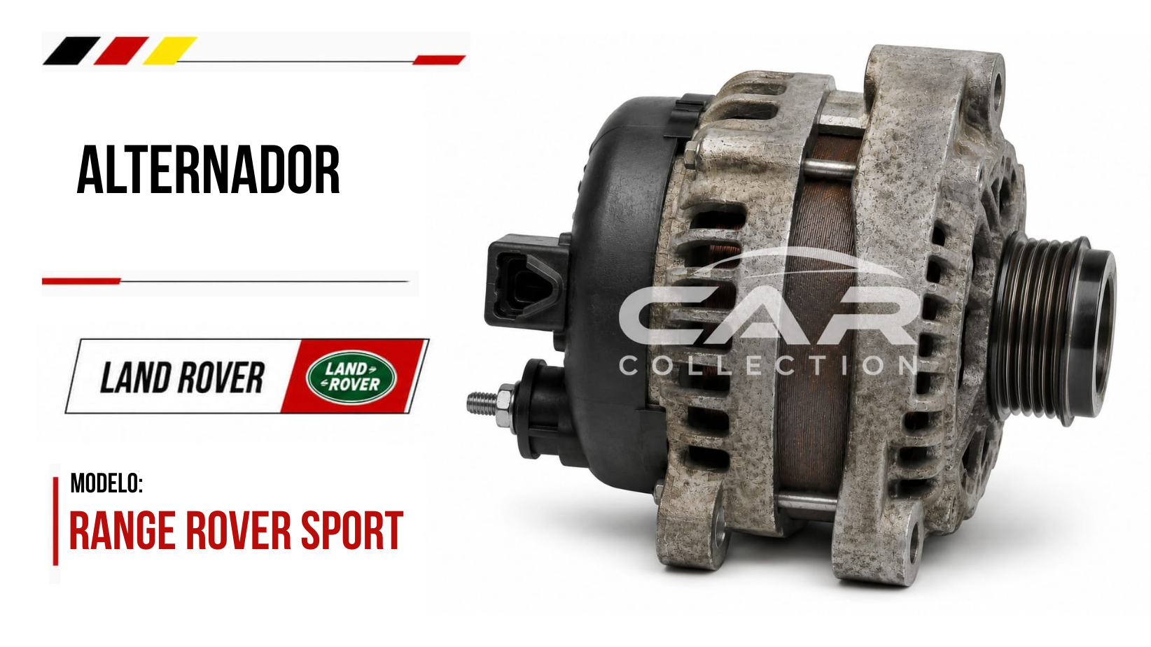 ALTERNADOR, LAND ROVER, RANGE SPORT, 2014 #1042106481