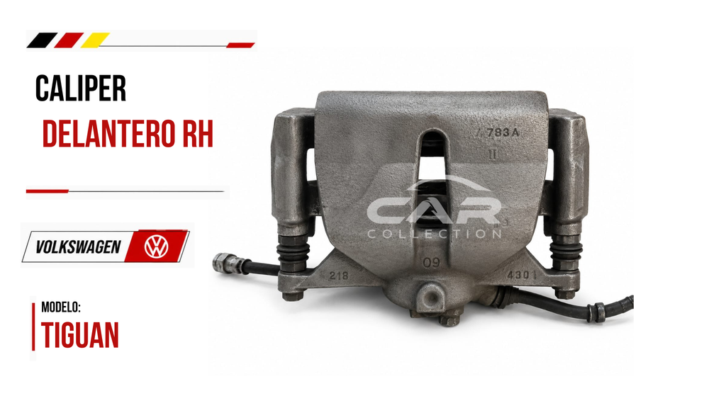 CALIPER DELANTERO RH, VOLKSWAGEN TIGUAN,2017 #5N0-615-124
