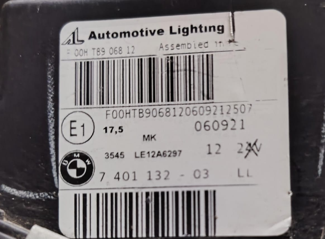 FARO DELANTERO RH, BMW X3,X4, 2015-2018#740113203