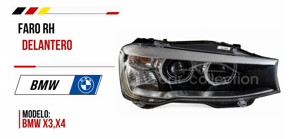 FARO DELANTERO RH, BMW X3,X4, 2015-2018#740113203
