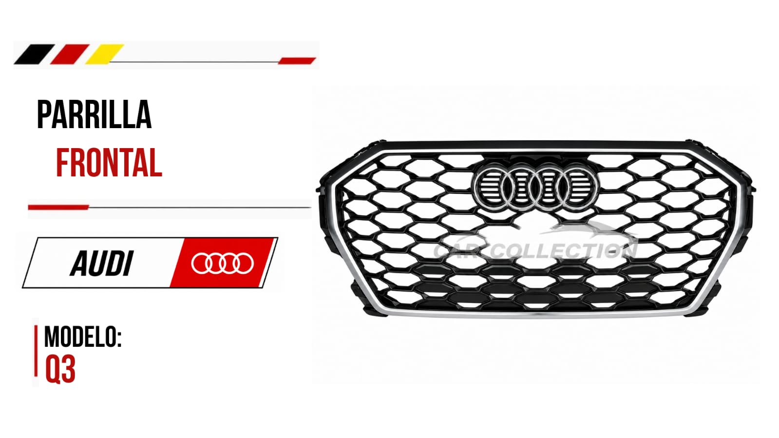 Refuerzo Superior de Parrilla Audi Q3 F3 2019-2024 #83F853651