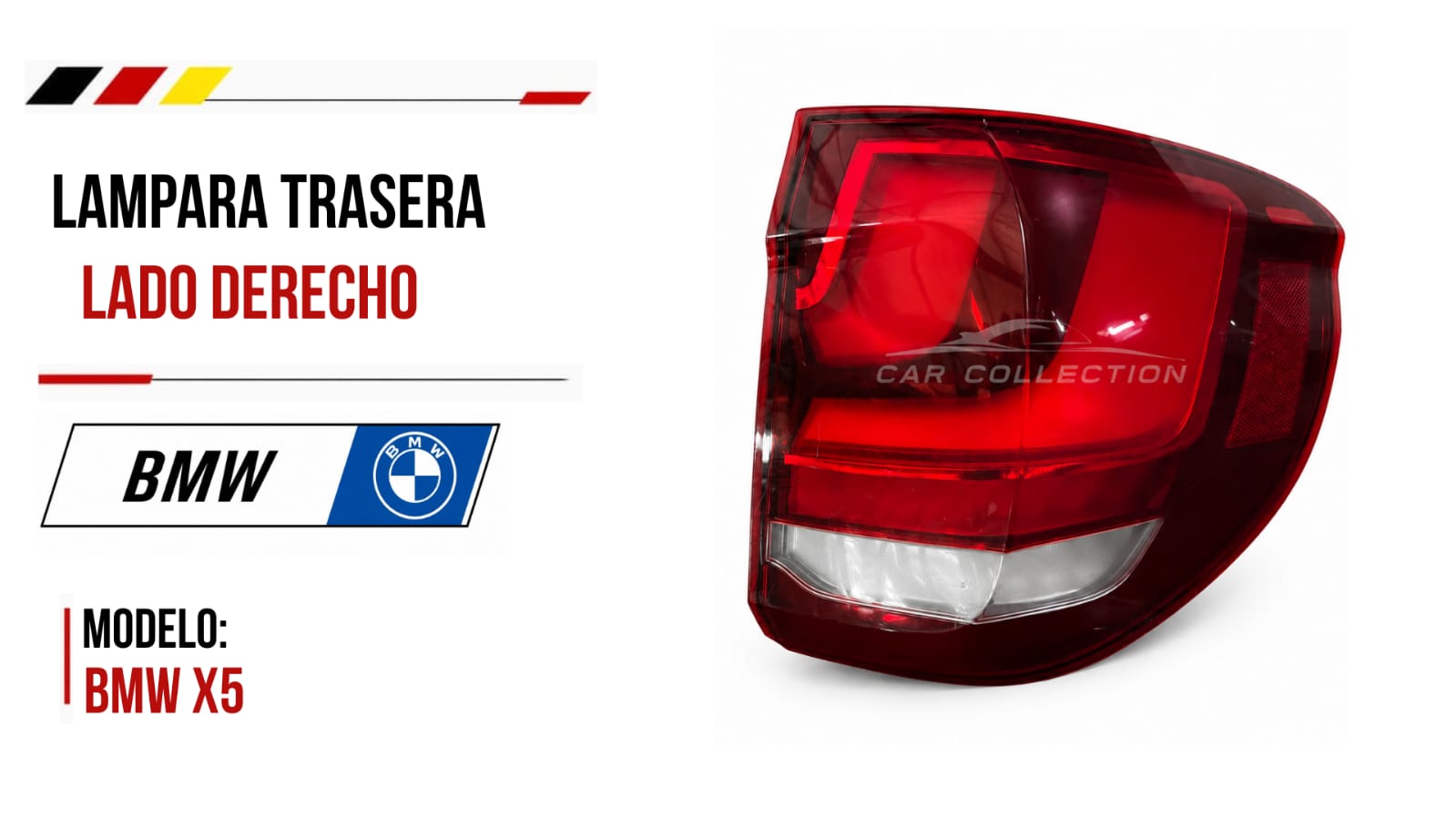 LAMPARA TRASERA RH,BMW X5 F15, 14-18 #7290100-10