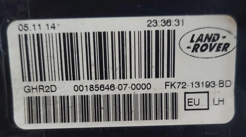 FARO TRASERO LH, LAND ROVER DISCOVERY SPORT (L550), 2015/2019 #FK72-13193BD
