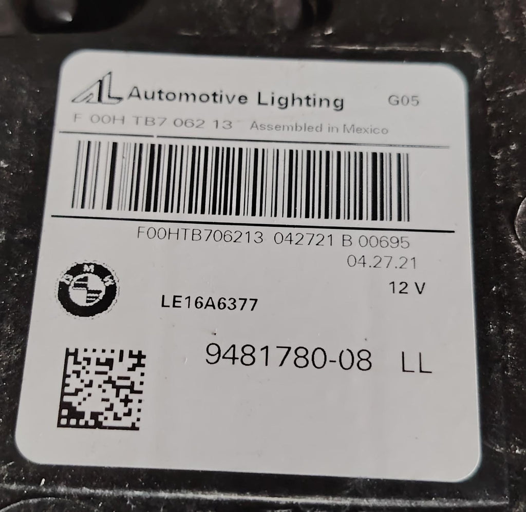FARO DELANTERO RH, BMW X5 GO5, 2019 #948178080 #LE16A6377