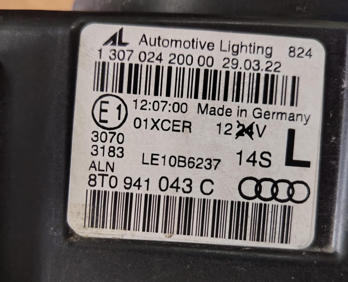 FARO DELANTERO LH, AUDI, A5, 2017#8T0941043C