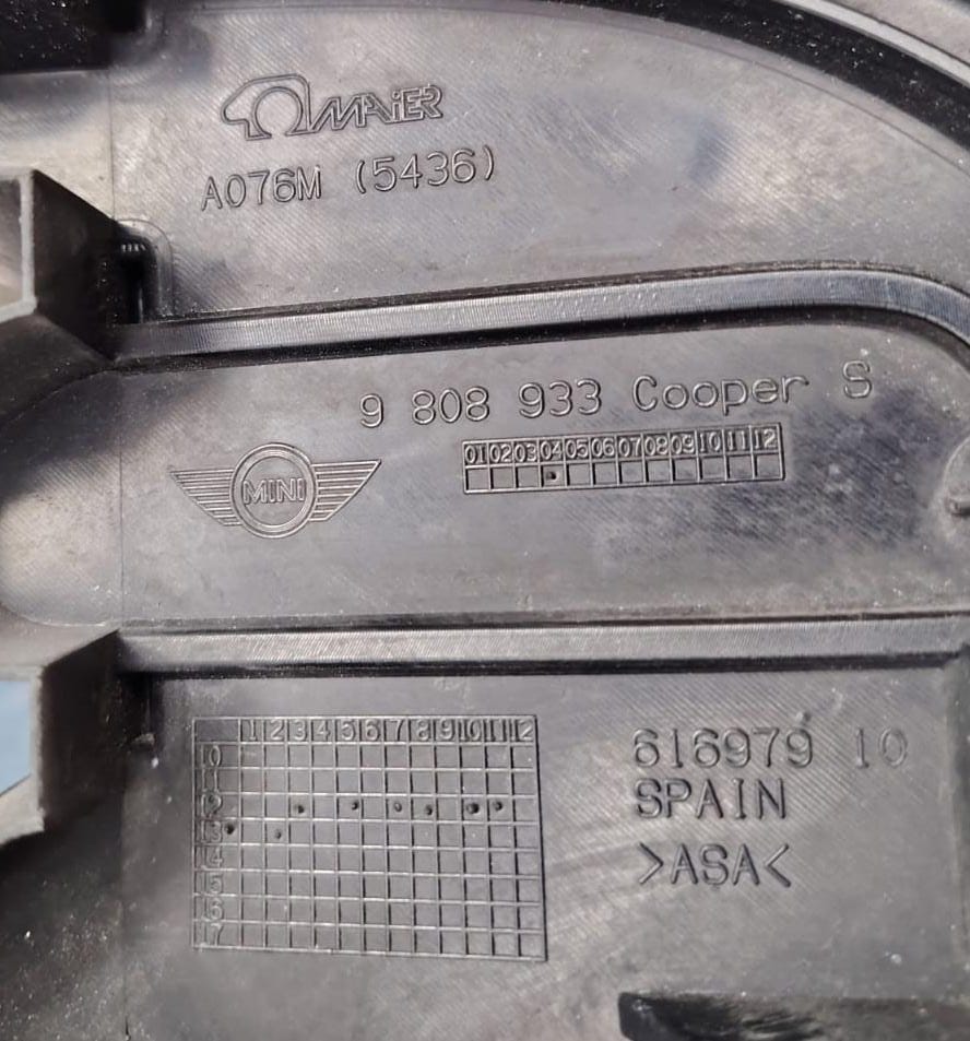 PARRILLA DELANTERA MINI COOPER, R60 R61, #9808933