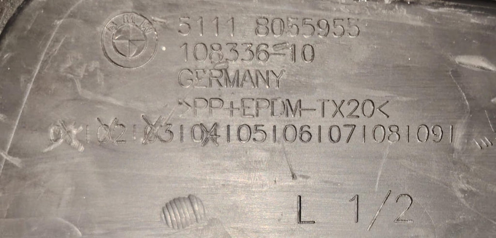 PARRILLA DELANTERO INFERIOR, LH, BMW, F22,F23, 2015 #51118055955