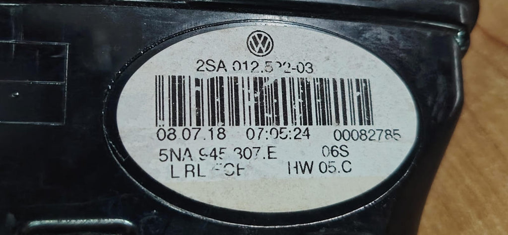 LAMPARA TRASERA, VOLKSWAGEN TIGUAN, 2019 #5NA945307E