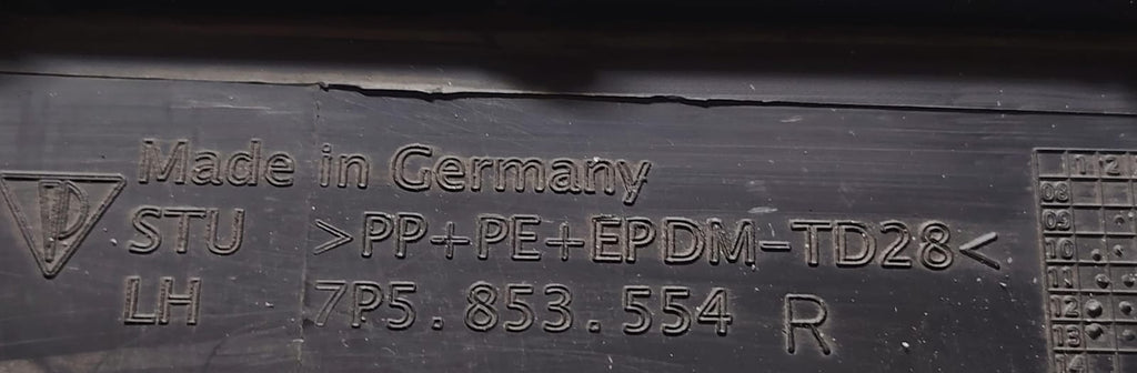 MOLDURA DE ESTRIBO DERECHO (RH), PORSCHE CAYENNE 92, 2017 #7P5853554