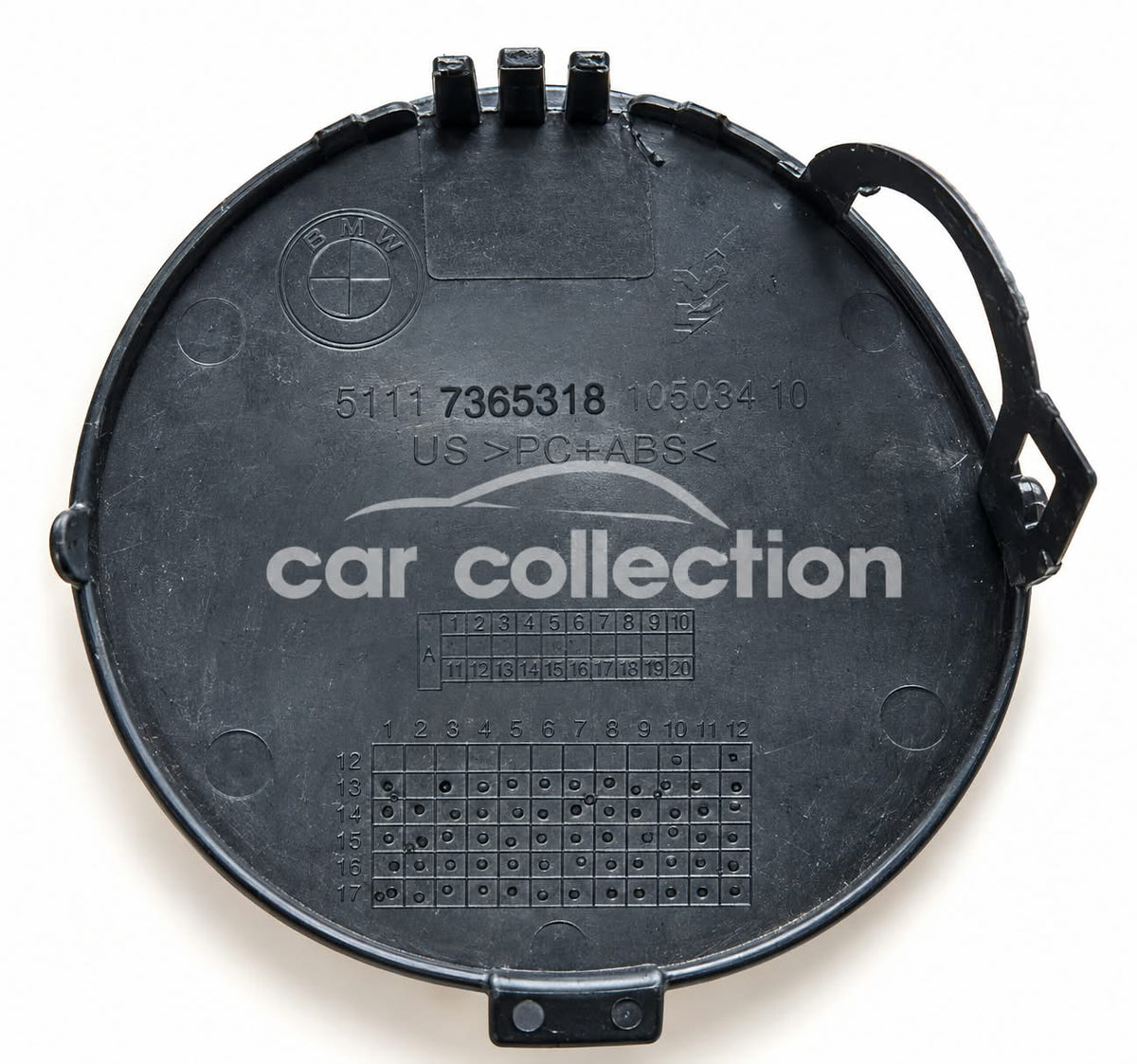 TAPA GANCHO DE REMOLQUE DELANTERO, BMW, X5 F15,2014-2018#51117365318